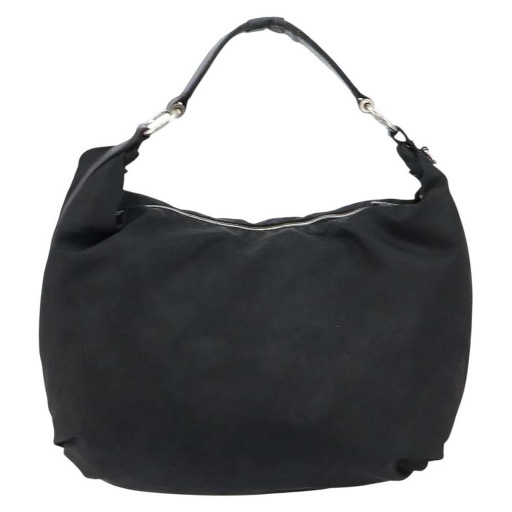 Prada Nylon Shoulder Bag Black